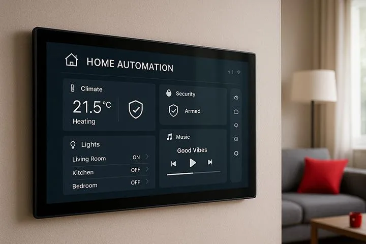 Smart Home & Home Appliances application illustration