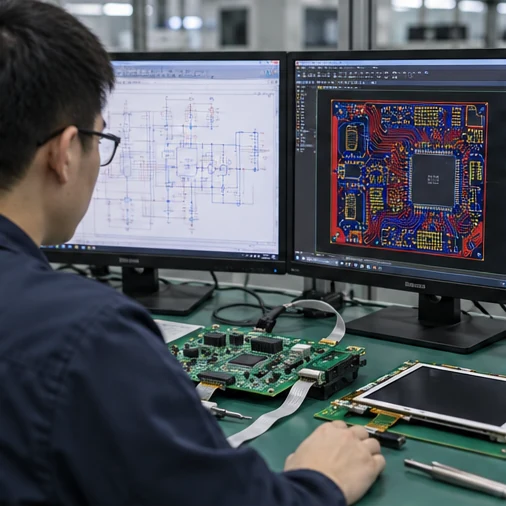 Illustrative Hardware Design scene